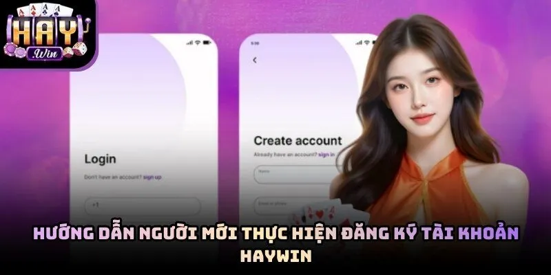 Người chơi thực hiện đăng ký tài khoản nhanh chóng chỉ trong vài phút